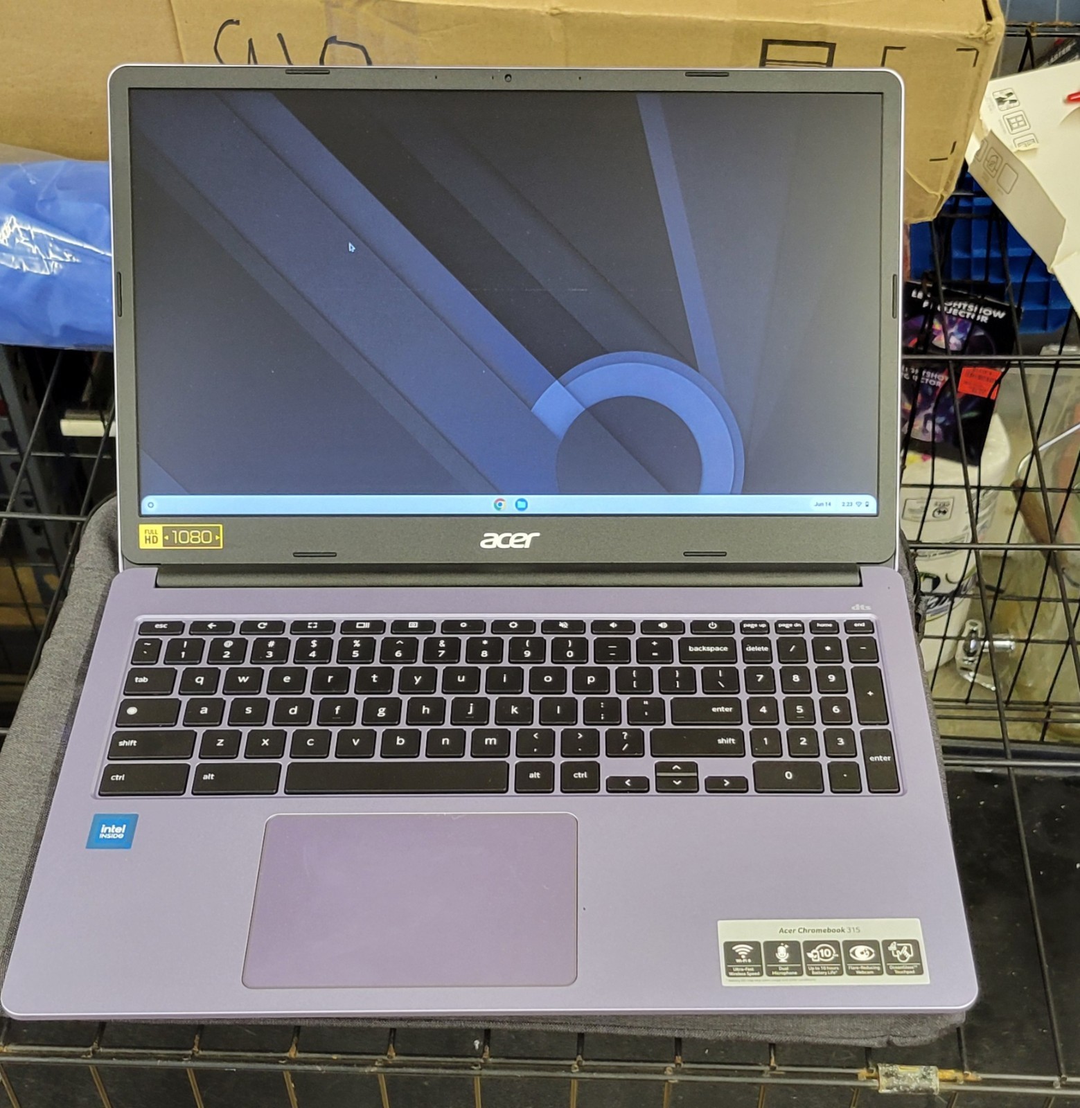 Acer Chromebook 315 laptop (Open Box Target Return)