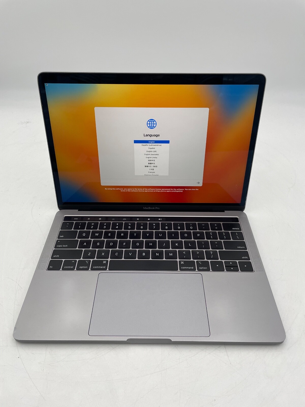 2019 Apple MacBook Pro 13″ TouchBar 2.4 i5 16GB RAM 256GB SSD MV962LL/A