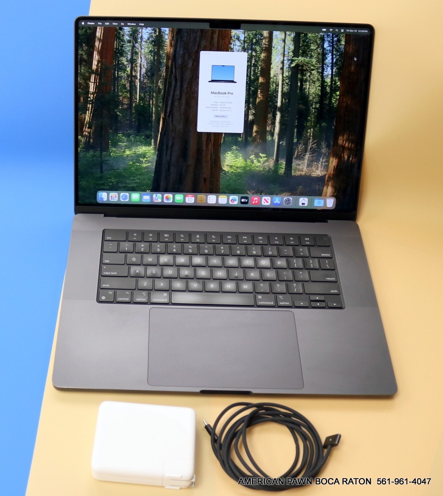Apple MacBook Pro M3 Max 16” 16 Core CPU 40 Core GPU 64gb RAM 1TB SSD