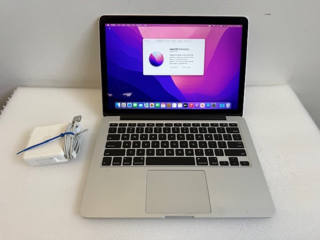 Apple MacBook Pro 13″ Retina (Early 2015) i5 2.9GHz 16GB RAM 256GB SSD Monterey