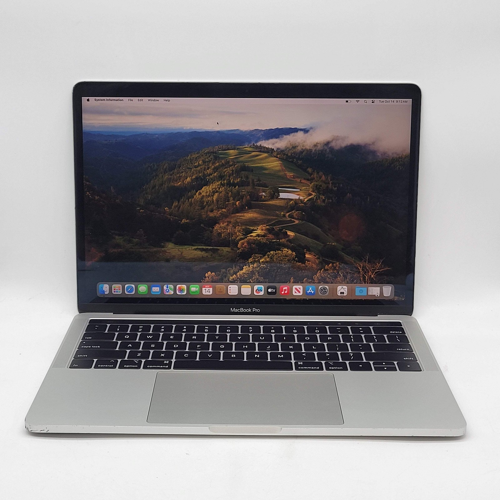 2018 Apple MacBook Pro 13.3″ i5 2.3GHz 8GB RAM 256GB SSD Silver A1989