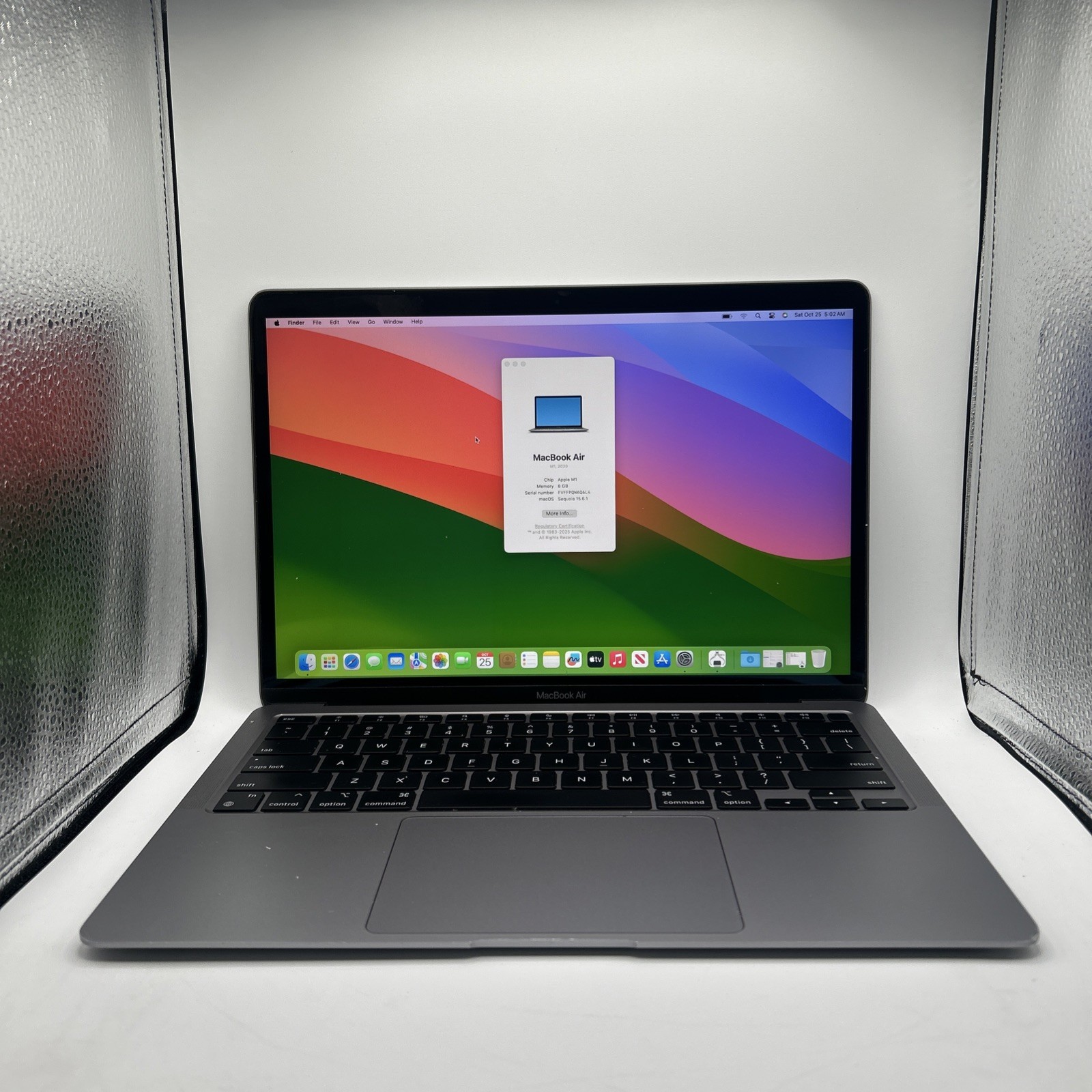 Apple MacBook Air 13” M1 2020 – 8GB RAM, 256GB SSD – Very Good Condition