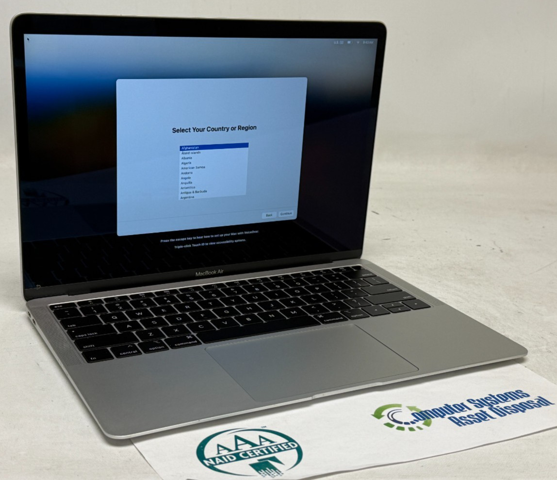 Apple MacBook Air 13.3″ (i5-8210Y 1.60GHz – 8GB RAM – 256GB SSD – MRE82LL/A)