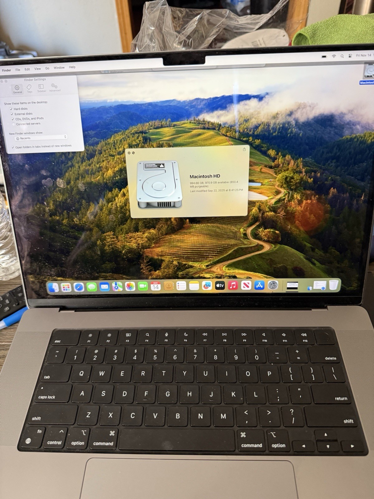 Apple MacBook Pro 18 2021 16″ A2485 M1 Pro 10-Core 1TB 16GB 12.5 Monterey OS