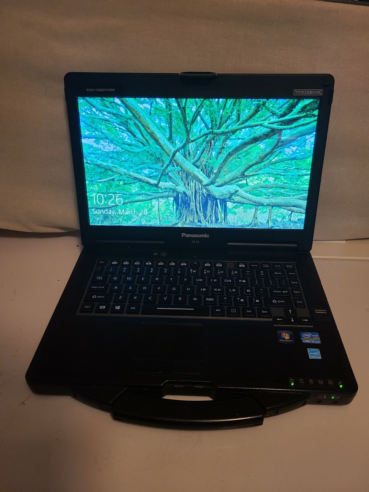 PANASONIC CF-53 MK2 TOUCH🔹i5-3320M@2.60GHz/8GB/256SSD/WIN7PRO64BIT