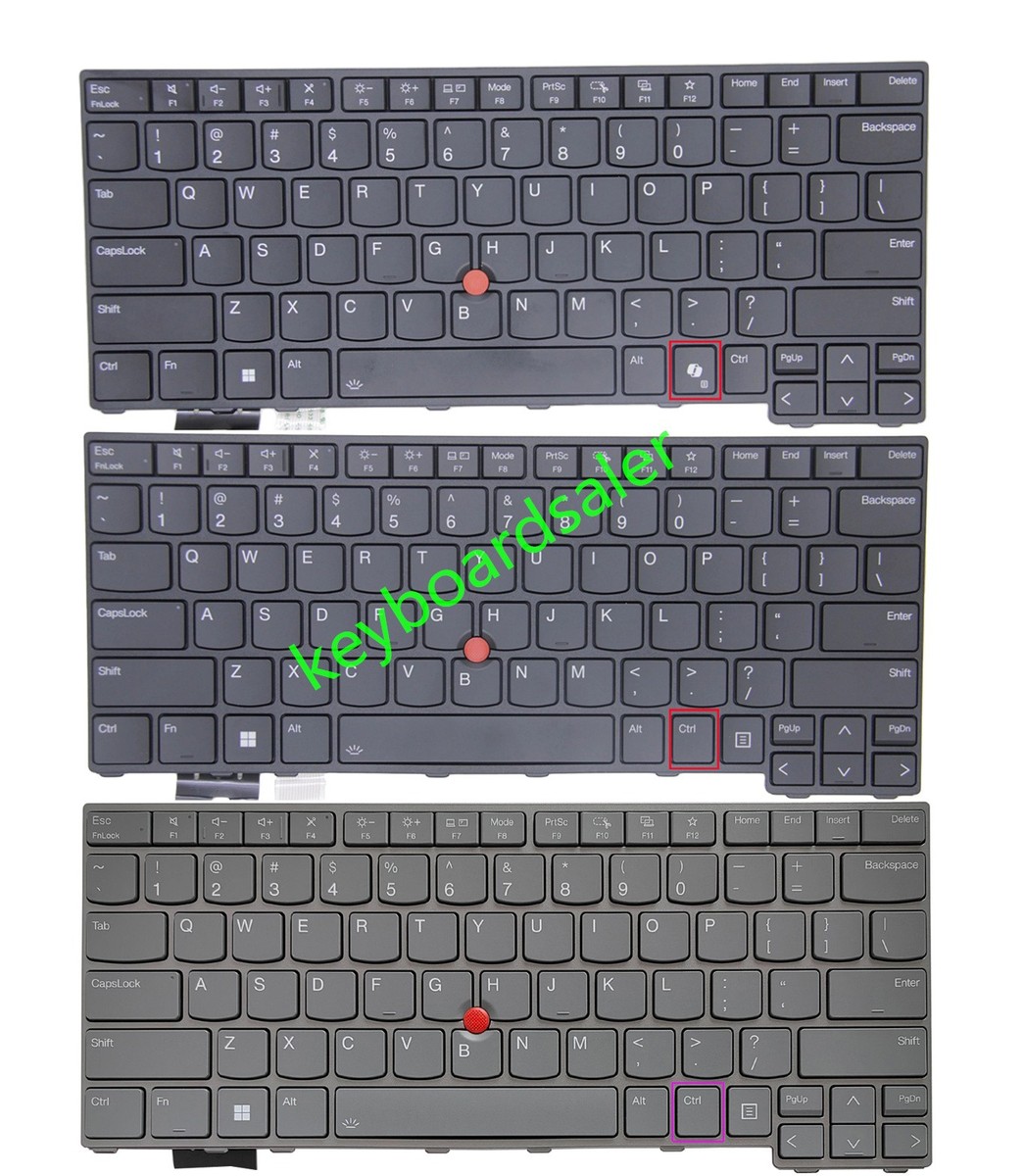 New US Keyboard For Lenovo Thinkpad L14 Gen 5,T14 Gen 5,P14s Gen 5 series laptop