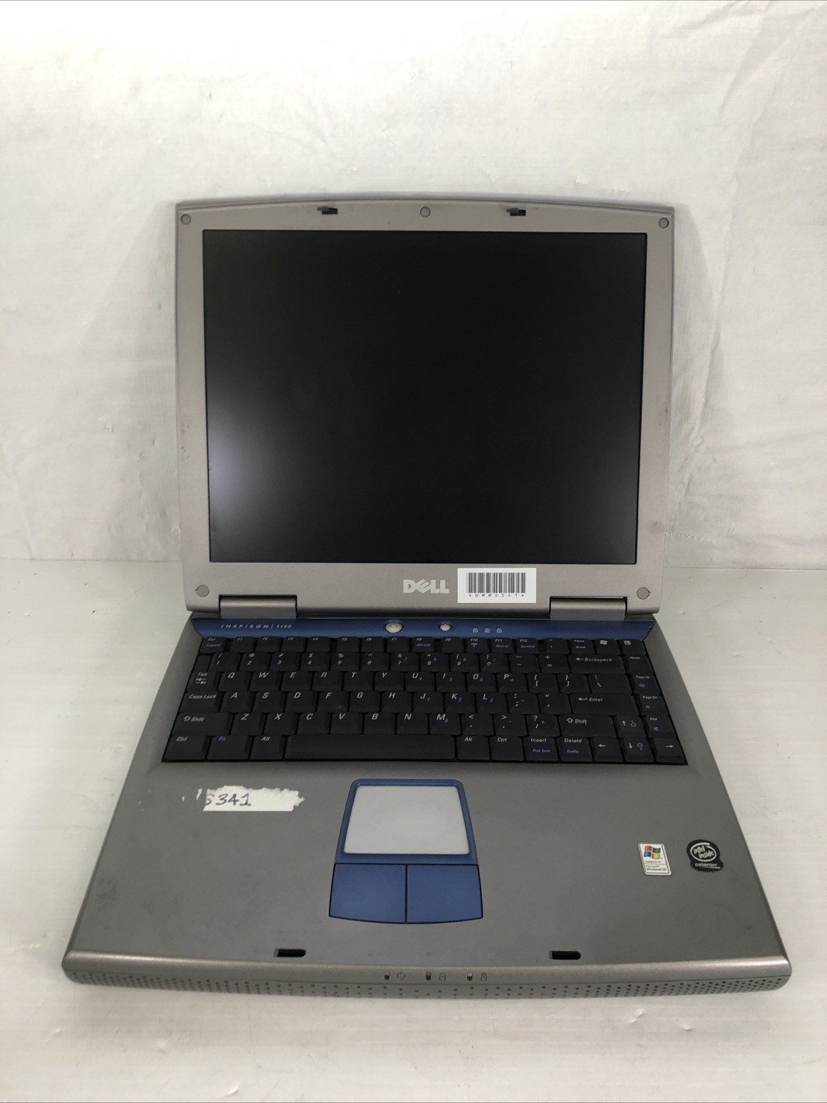 Dell Inspiron 1100 15.1″ Blue Intel Celeron 2.30 Ghz 128 KB No HDD/OS