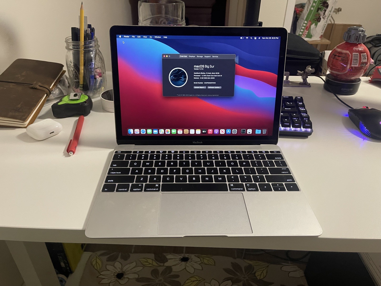 Apple MacBook Core M7 1.3 12″ A1534, 1.3GHz Dual-Core Intel, 8GB DDR3