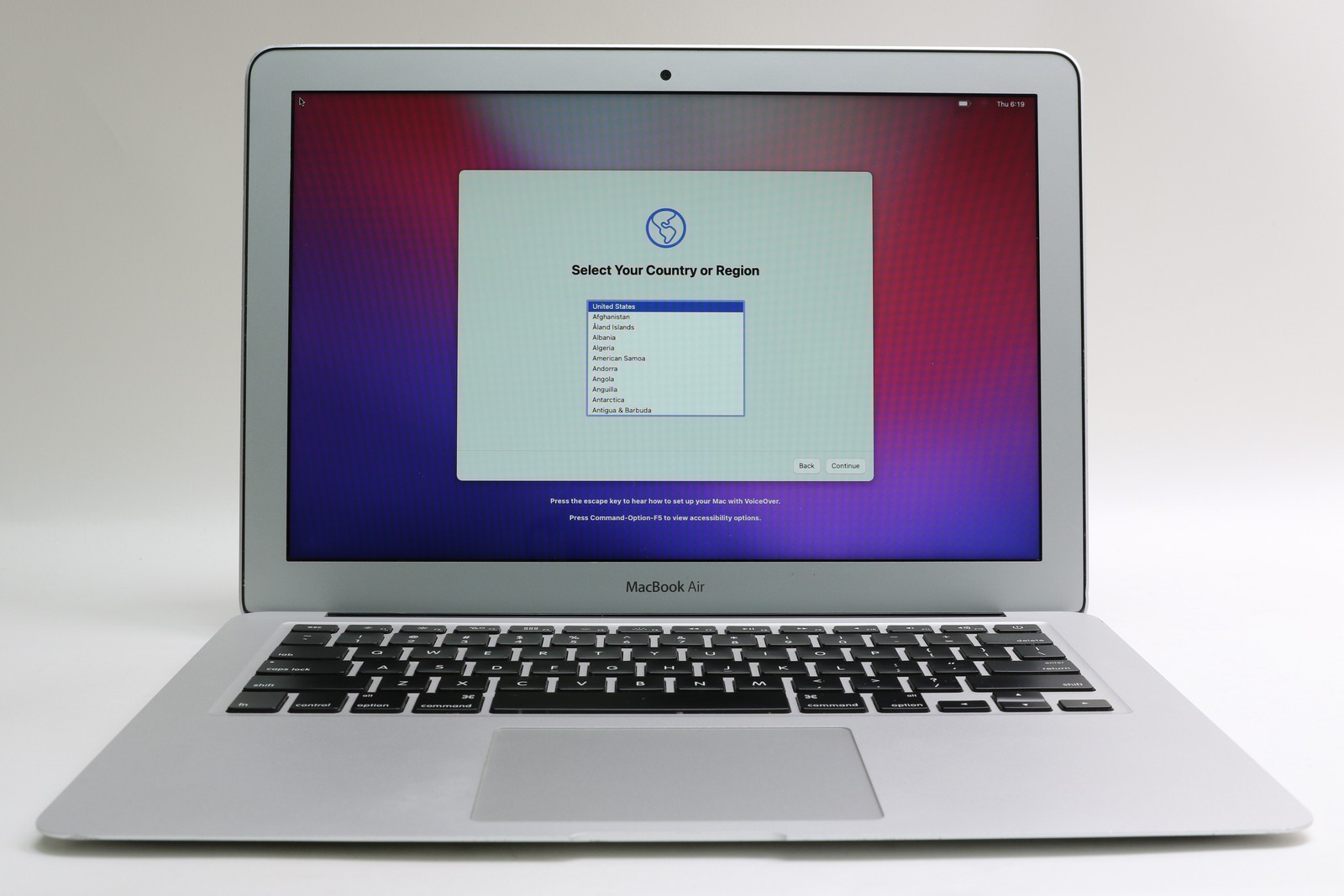 13″ Early 2015, MacBook Air, MMGG2LL/A, i5-5250U, 8GB, 256GB SSD