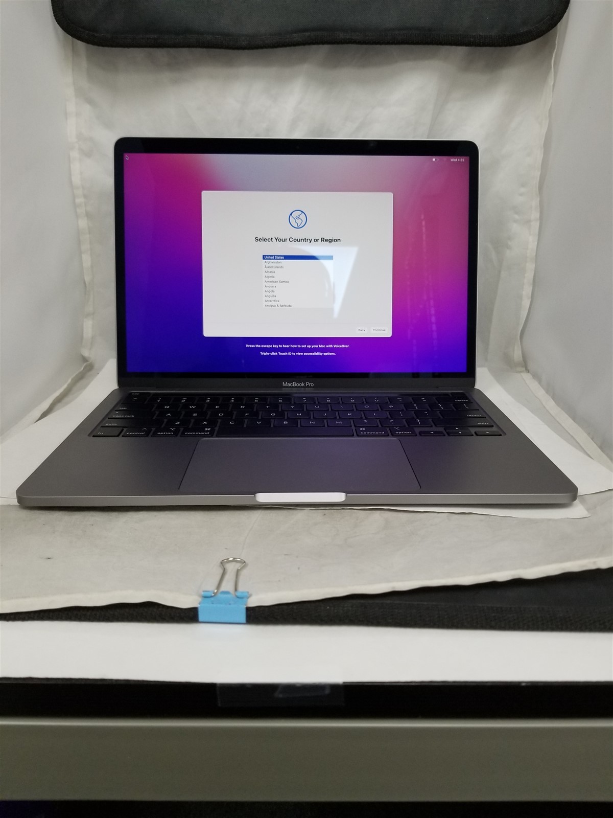 Apple MacBook Pro 13″ Core i5 1.4 GHz 2020 8GB/512GB Gray MXK62LL/A VV3853