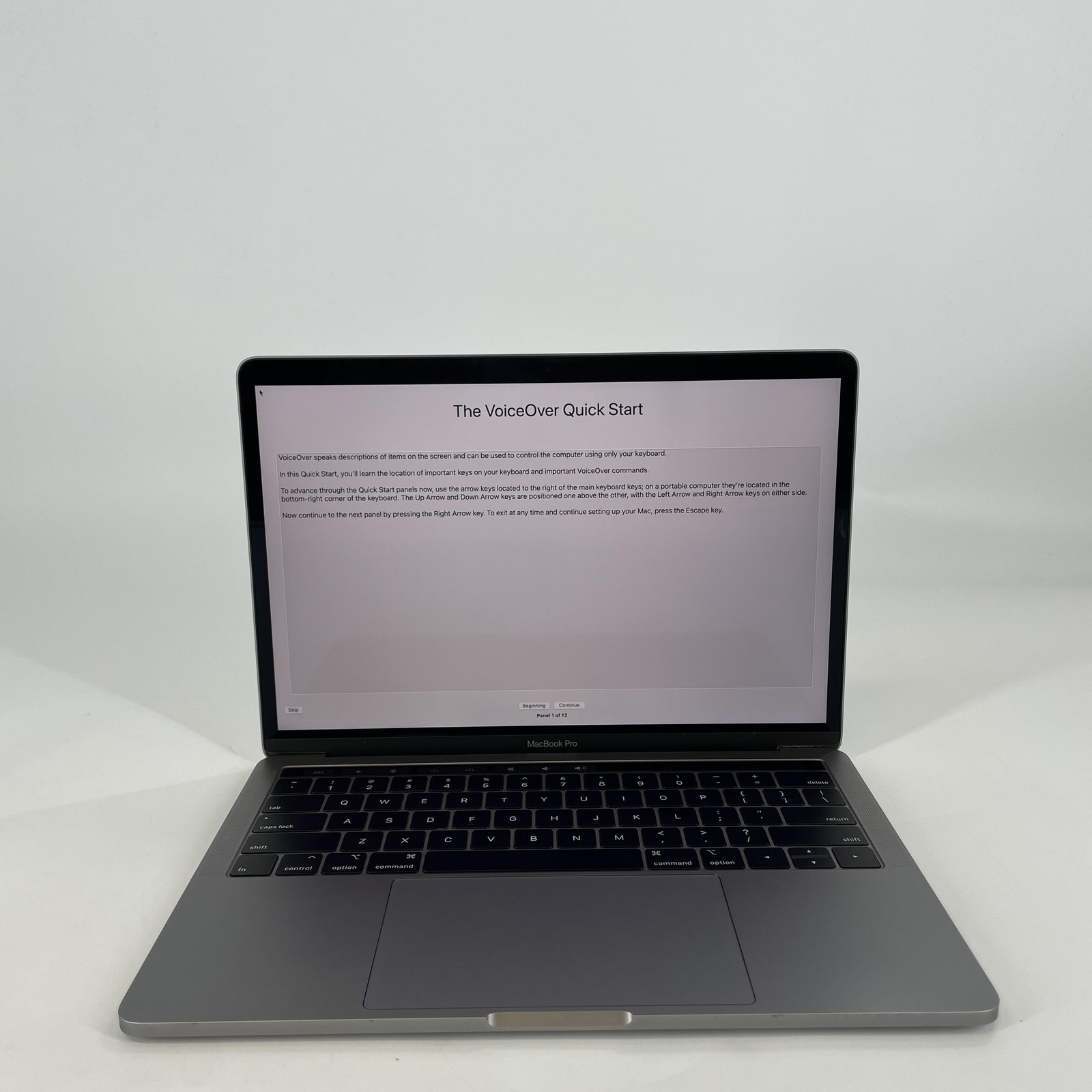 MacBook Pro 13 Space Gray 2019 1.4 GHz Intel Core i5 8th Gen. 8GB 128GB SSD
