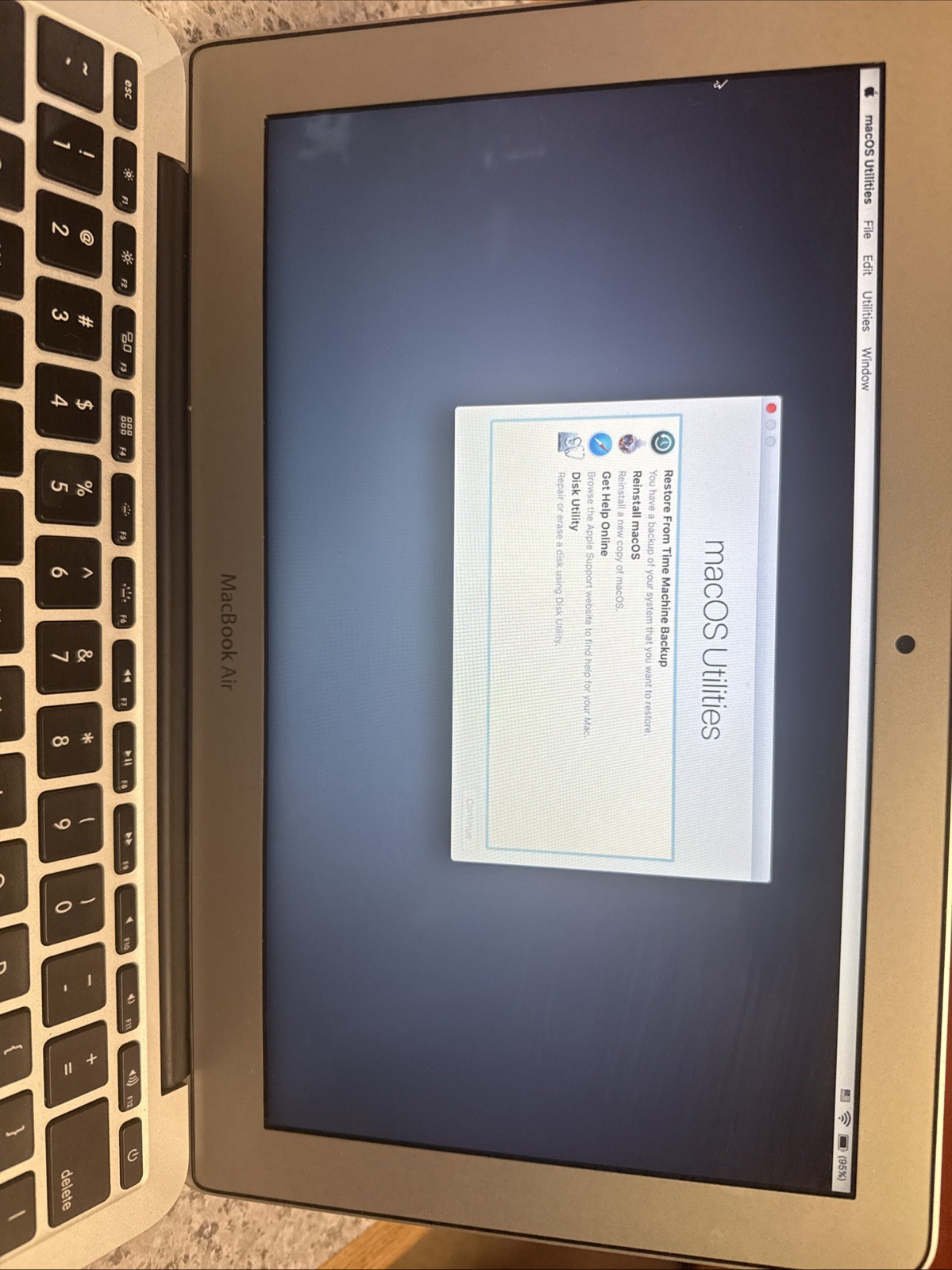 Apple MacBook Air  13.3″   512GB SSD Intel Core i5-5250U 1.6GHz 8GB RAM  Silver