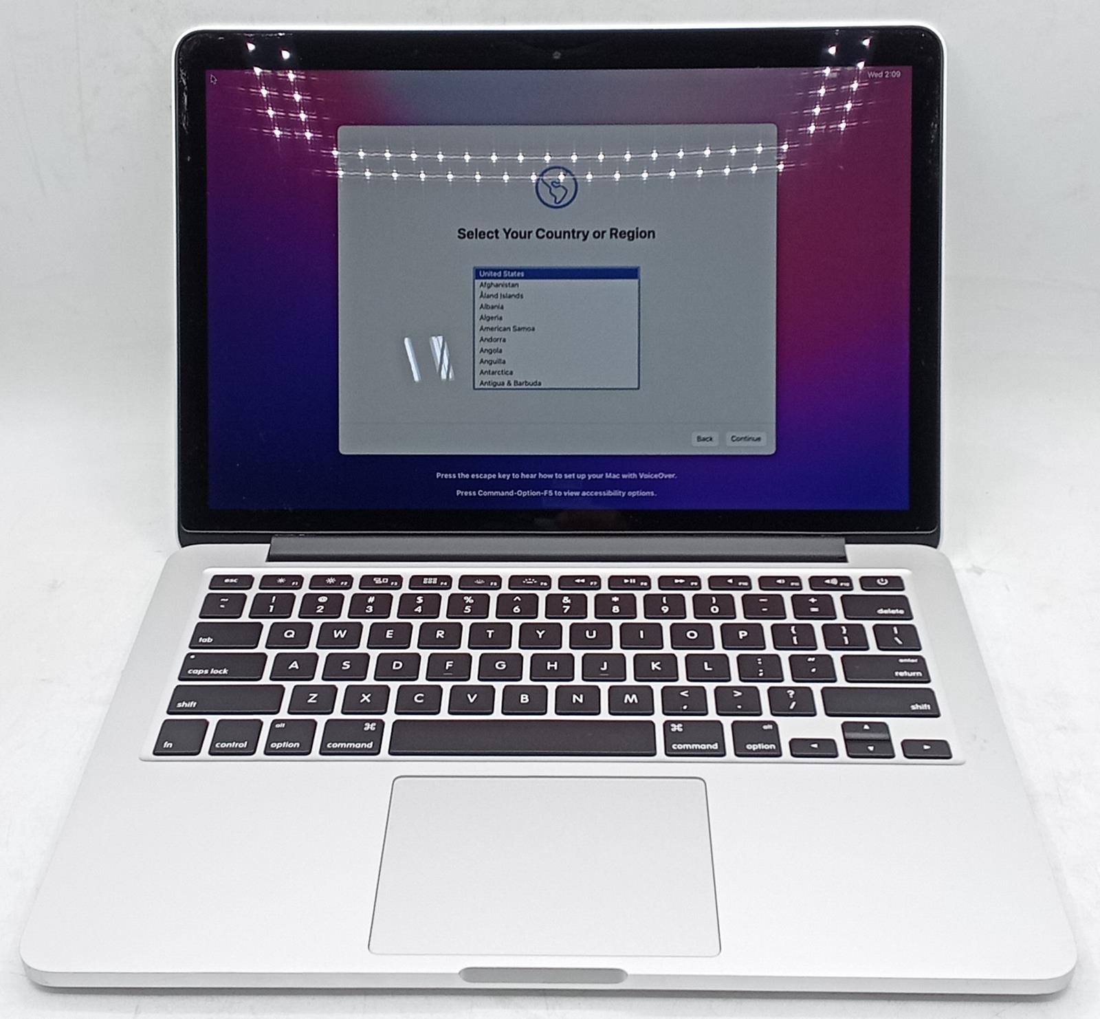 APPLE MACBOOK PRO 13″ RETINA (A1502) / I5-5257U /8GB RAM /256GB SSD #146471#