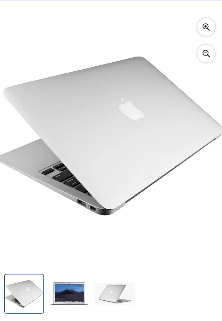 Apple MacBook Air 13.3″ Intel Core i5-5350U 1.8Ghz, 8GB RAM, 256GB, Silver.