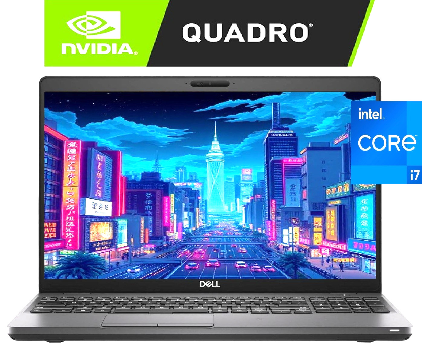 15.6″ DELL Gaming Laptop: Intel i7-9750H! 32GB RAM – 1TB SSD! Windows 11 Pro!