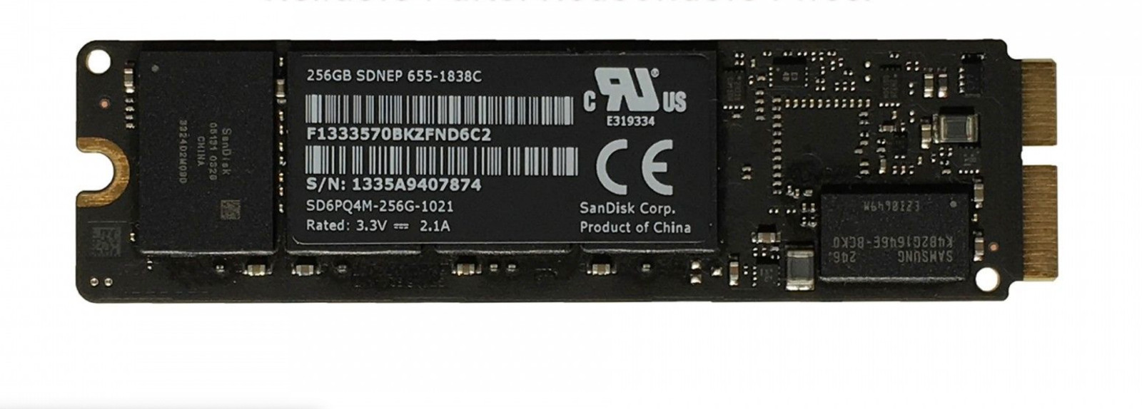 256GB SSD Apple Macbook Pro Retina / Air | 2013 – 2015 | A1502 A1398 A1465 A1466