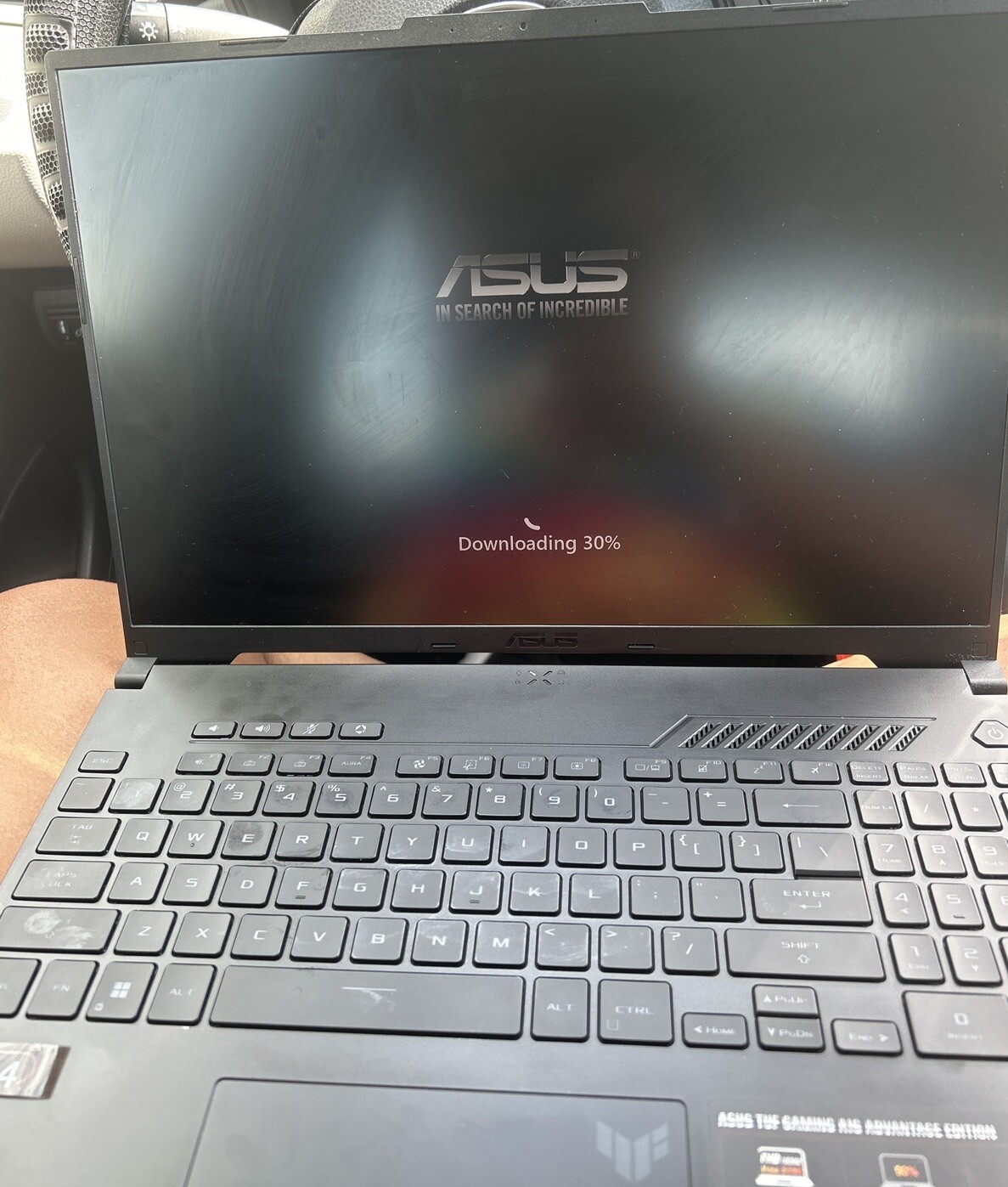 ASUS TUF Gaming A16 16 in (512GB SSD, AMD Ryzen 7, 3.2GHz, 16GB RAM, AMD Radeon