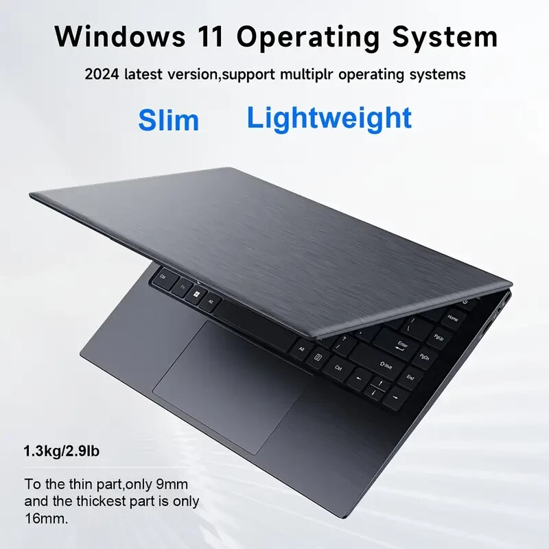 15.6″ Full HD Laptop with Wi-Fi