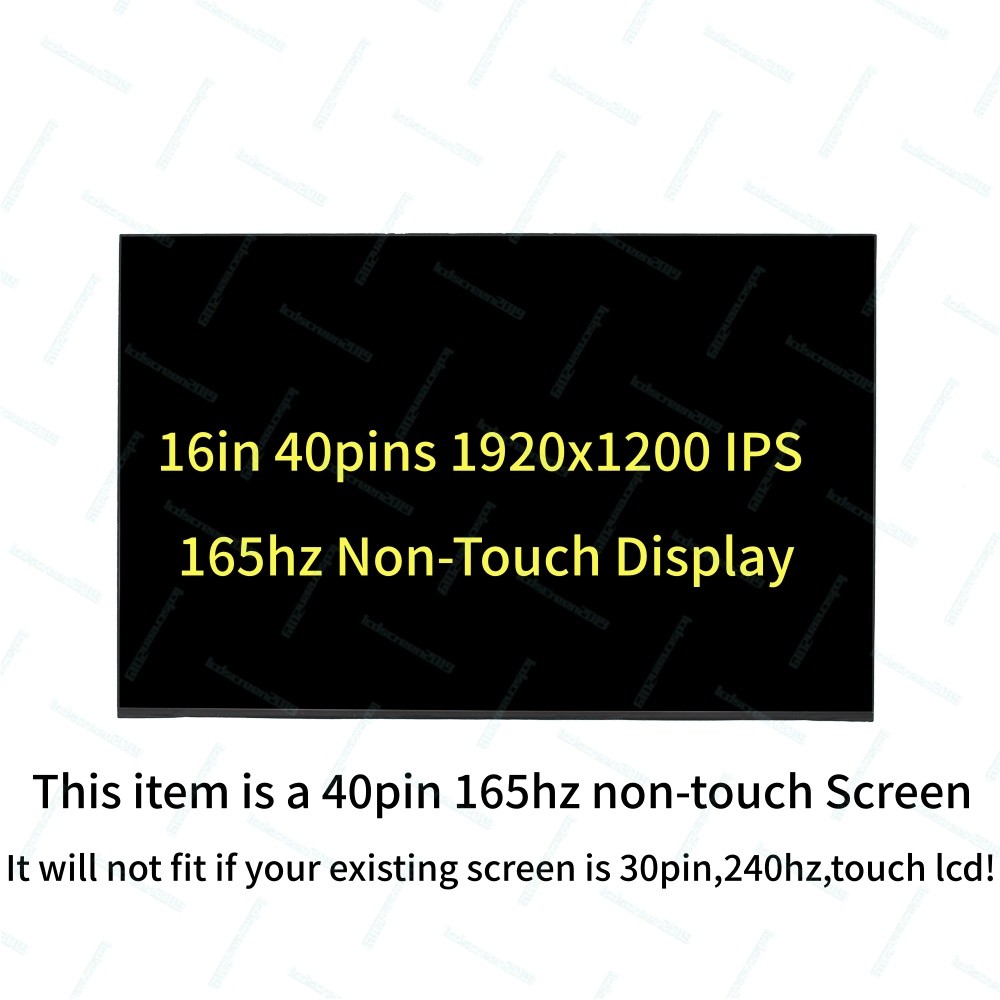 165Hz 16″ FHD+ IPS LCD Screen for ASUS TUF Gaming A16 FA617NT FA617NT-A16.R77700