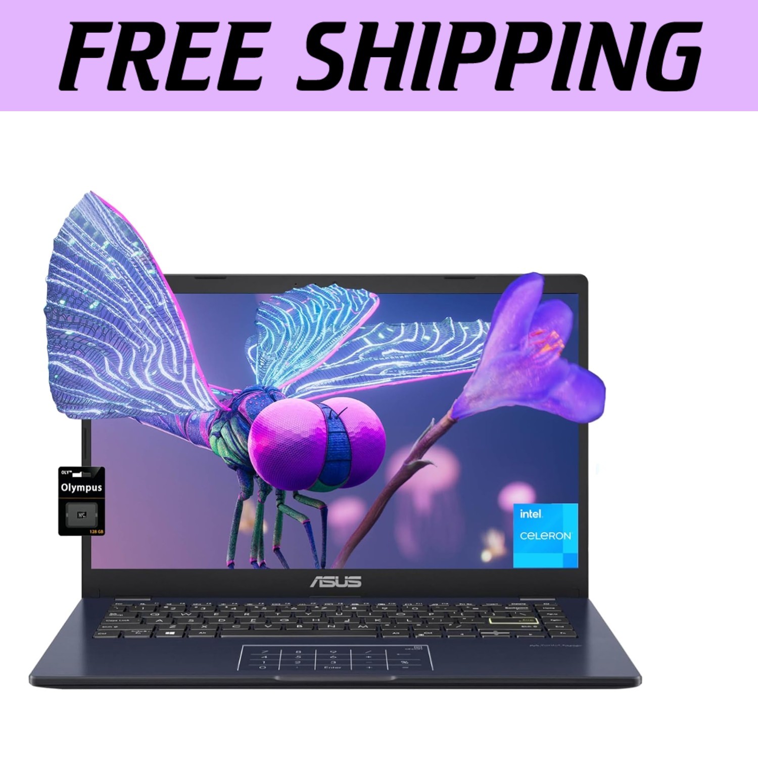 14″ Ultra-Light FHD Laptop with Intel Iris Xe Graphics & 10-Hour Battery Life