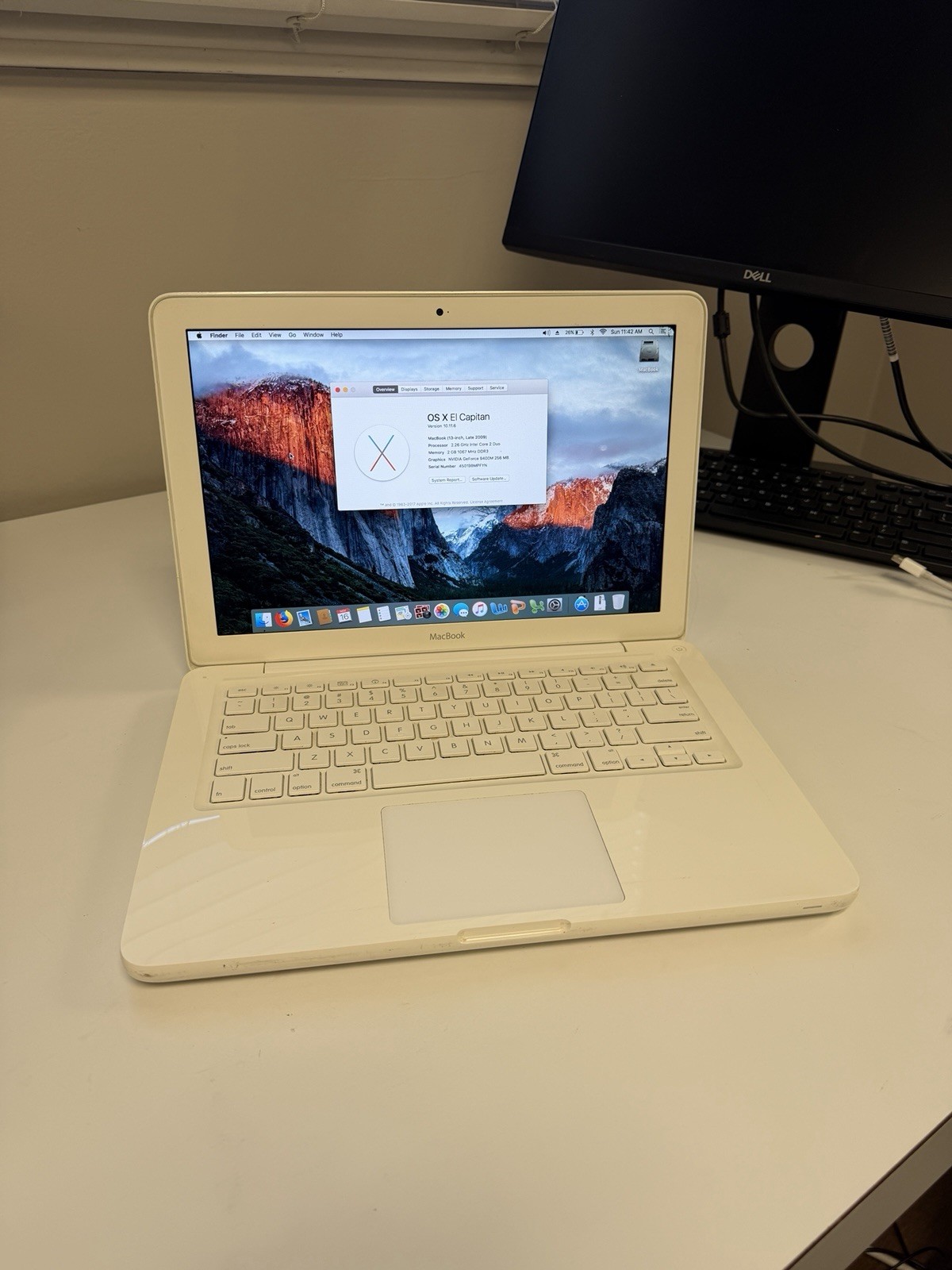 🍎 Apple Macbook 13″ 🍎Unibody Laptop C2D 2GB RAM 250GB HDD ✅ MacOS El Capitan ✅