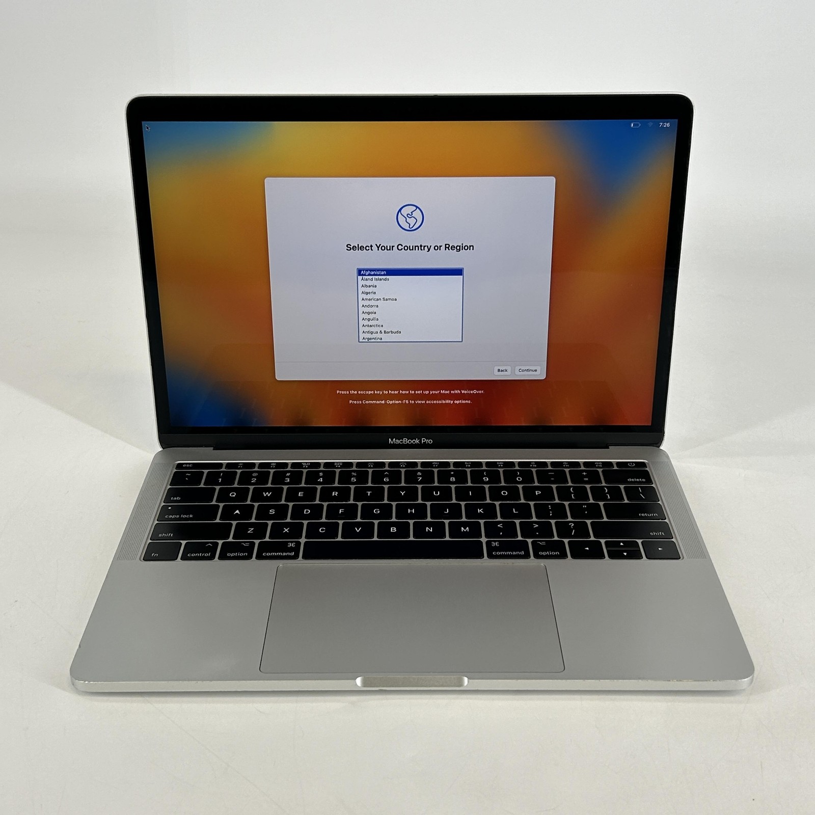 MacBook Pro 13 Silver 2017 2.3 GHz Intel Core i5 7th Gen. 8GB 256GB SSD Fair