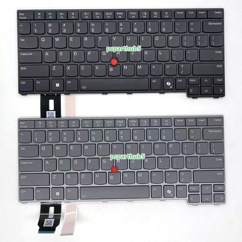 New Lenovo Thinkpad T14 Gen 5 L14 Gen 5 P14s Gen5 Laptop Keyboard US Backlit