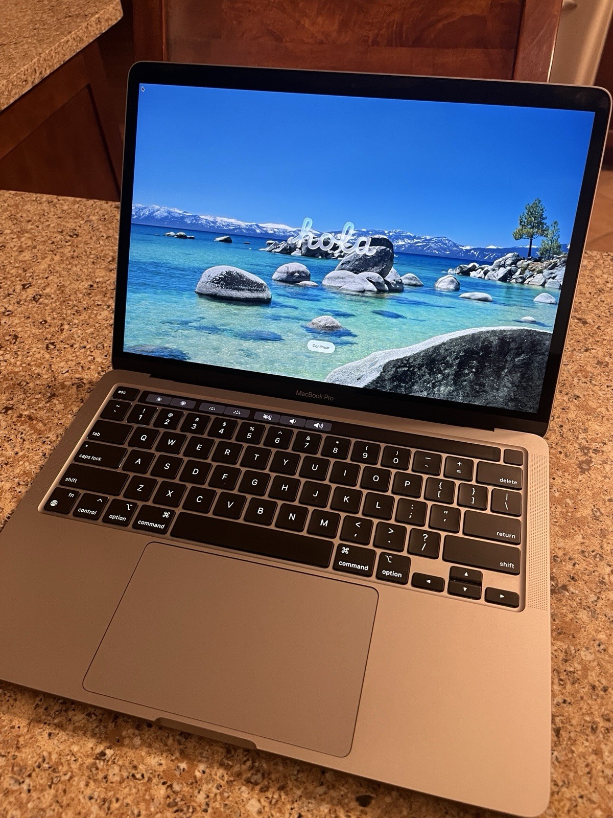 Apple MacBook Pro 13-inch Touchbar 2020 Model A2338 M1 8-Core 8GB RAM 512GB