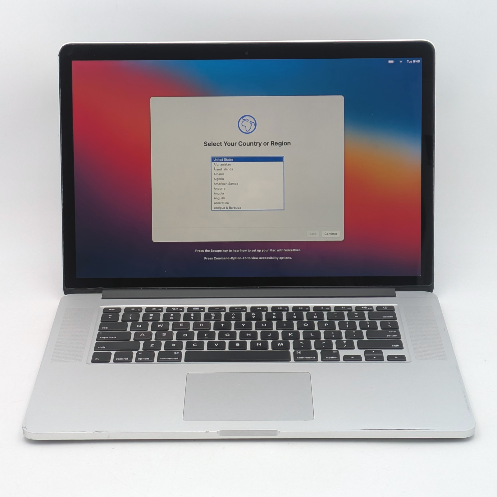Apple MacBook Pro 2014 15.4″ Intel i7-4770HR 256GB SSD 16GB RAM Mac OS A1398