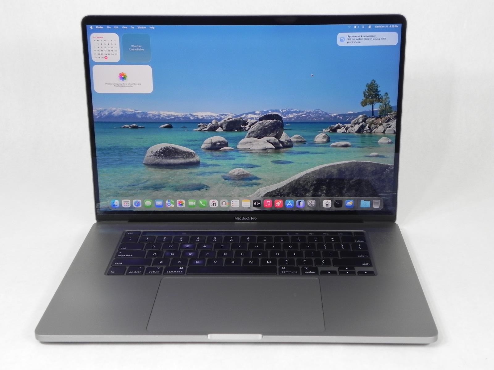 APPLE MACBOOK PRO A2141 Intel Core i7-9750H 500GB SSD 32GB – macOS Tahoe