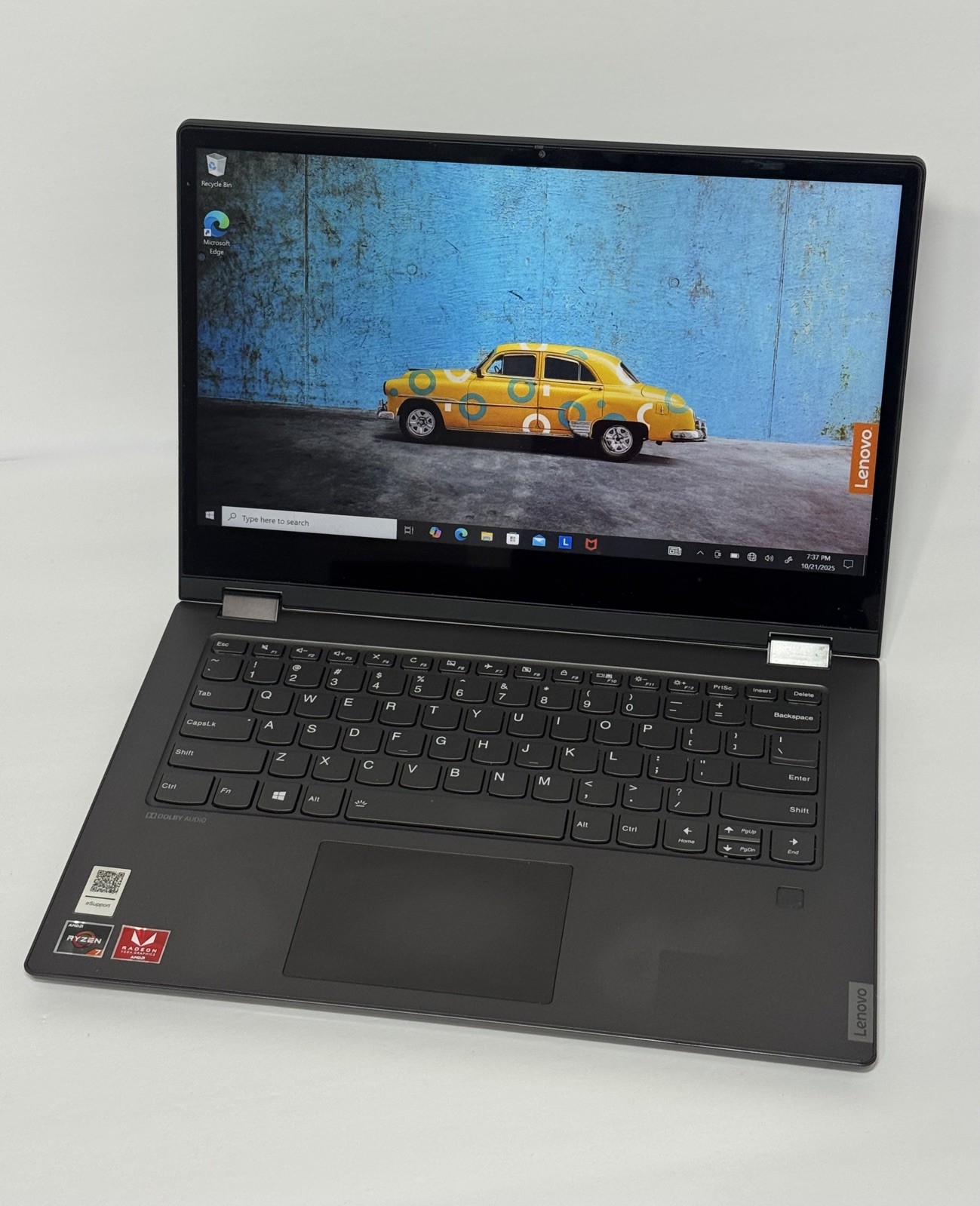 Lenovo Flex 14 2-in-1 Touchscreen Laptop Ryzen 7 3700U 12GB RAM 512 SSD Win 10