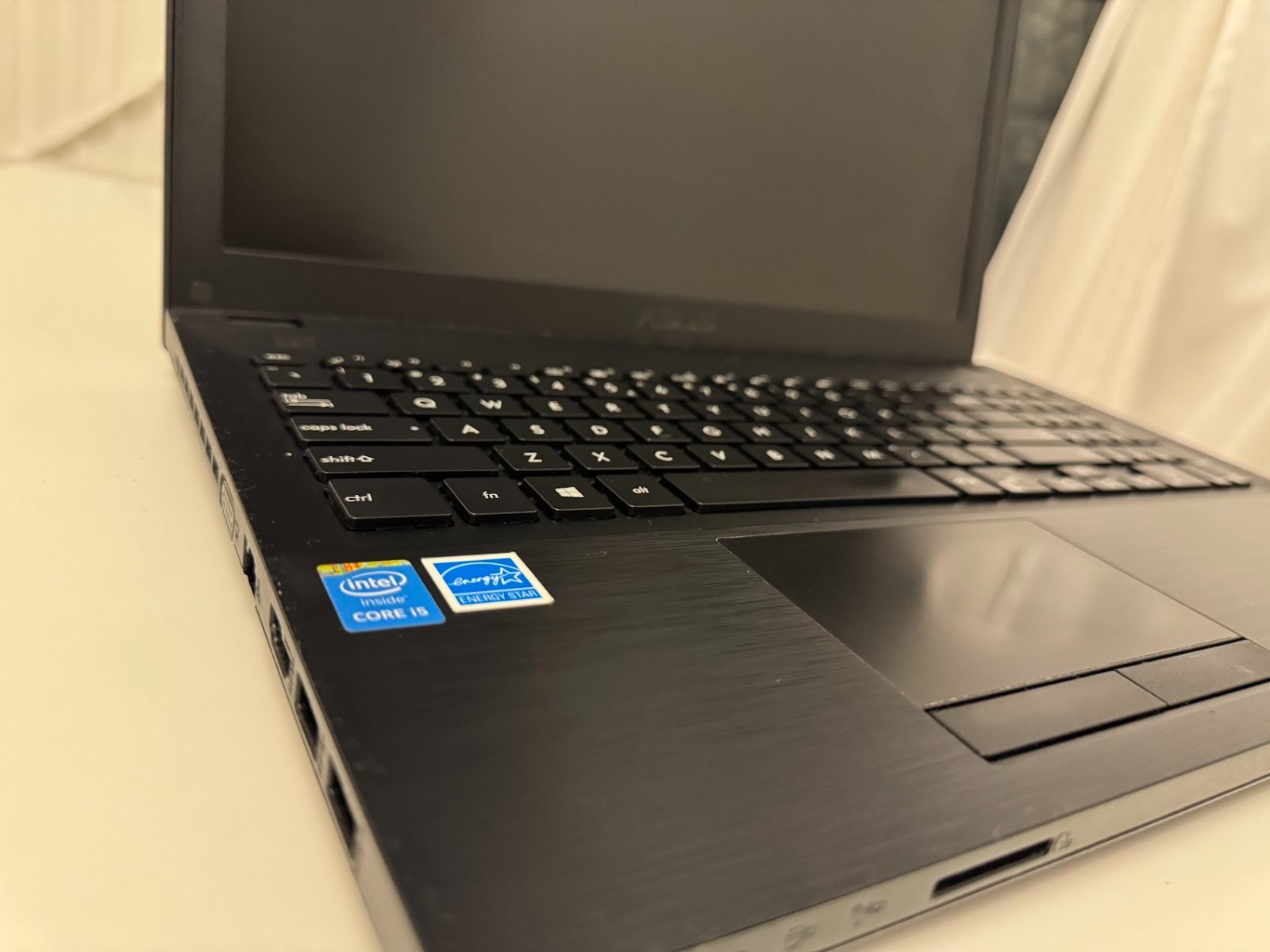 ASUSPRO Business Laptop Intel Core i5 Black Fully Working Battery Needs Replace