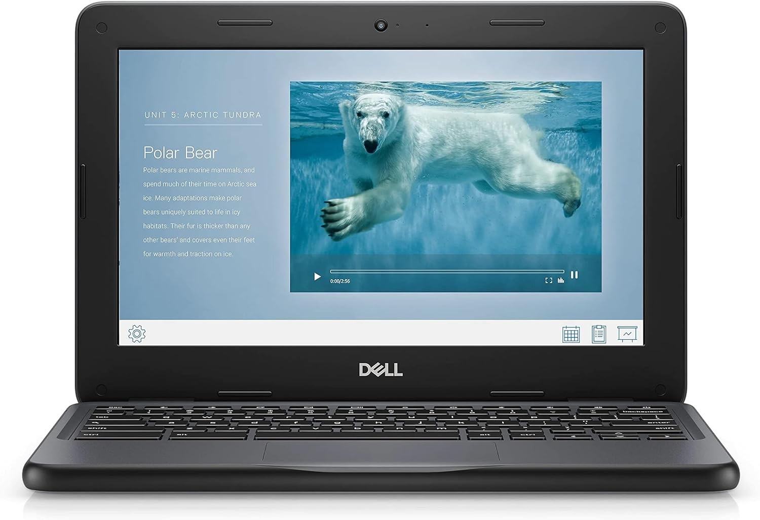 Dell 3100 Chromebook 11.6″ Touchscreen Celeron 4GB RAM 32GB SSD Chrome OS