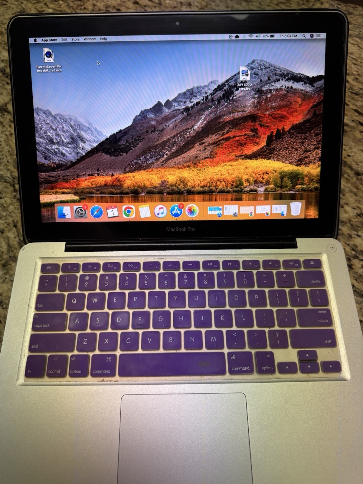Apple MacBook Pro 13” 2012 Silver/Intel Core i5 2.40 GHz, 500 GB HD 16 GB Memory