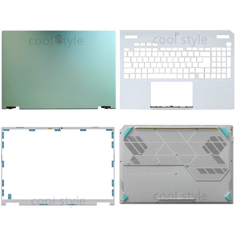 for ASUS TUF Gaming A16 FA608 FX608 Green LCD Back Cover&Bezel&Palmrest&Bottom