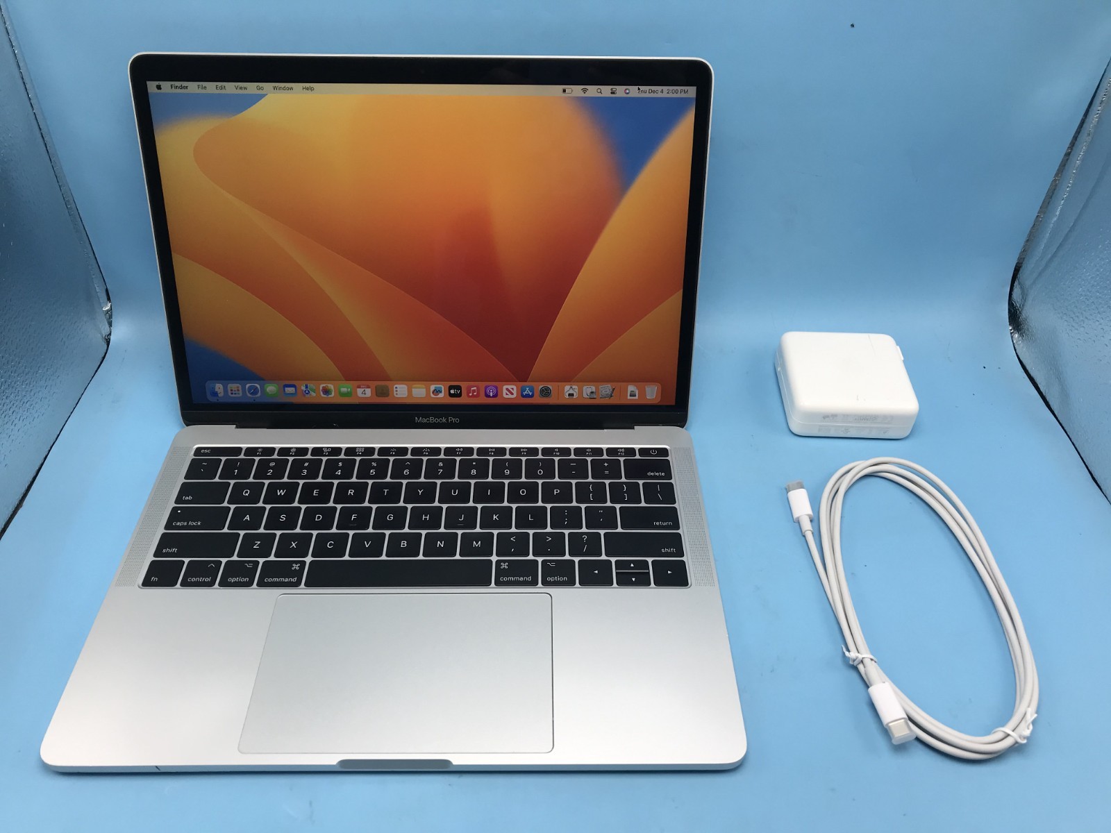 Apple MacBook Pro 13″ A1708 2.3GHz Core i5 8GB RAM 128GB SSD 2017 Ventura