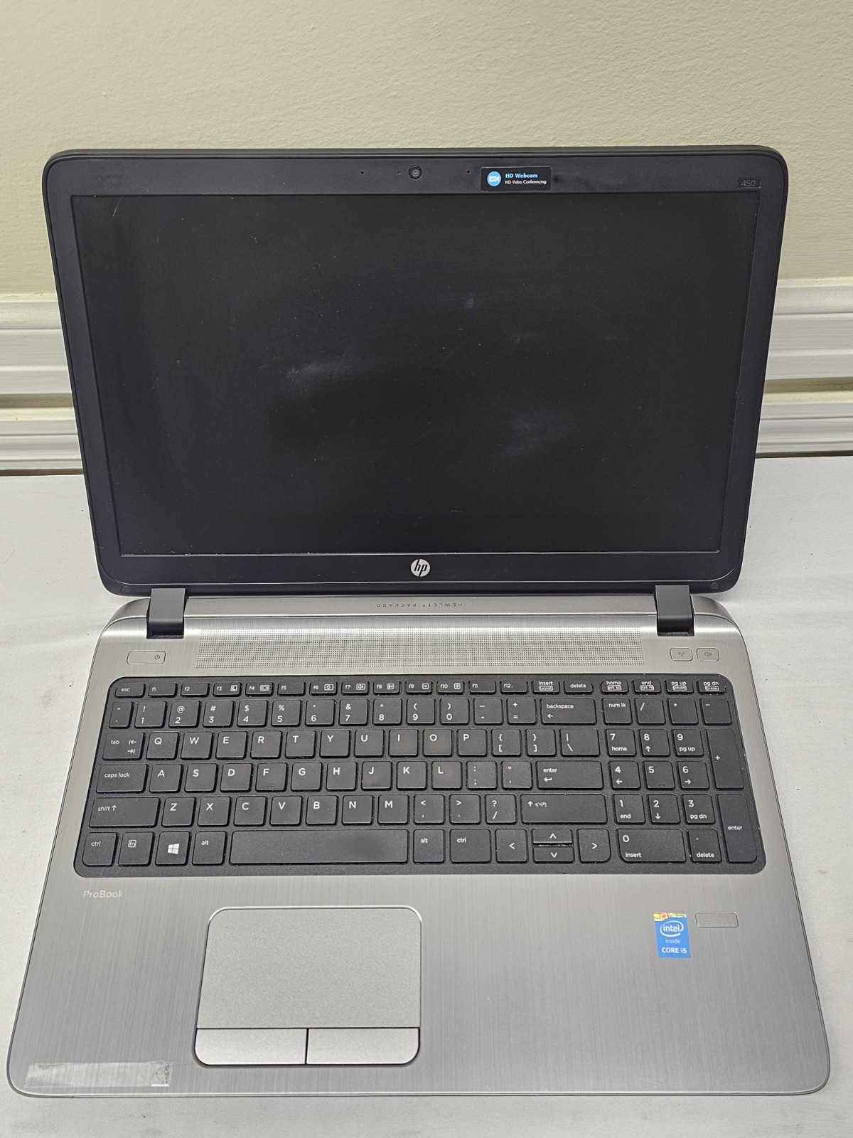 HP ProBook 450 G2 Laptop – i5-5200u – 8GB RAM – 500GB HDD – BAD BATT – Win 10