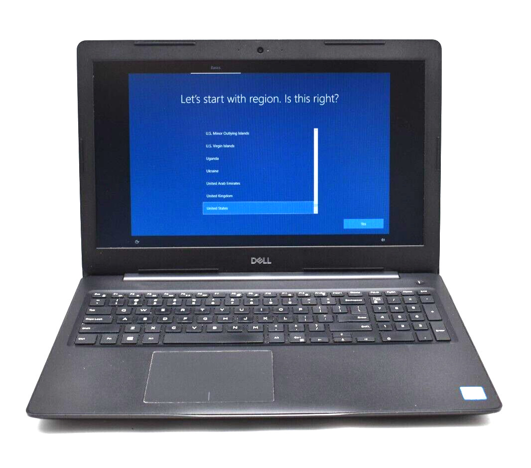15.6″ Dell LATITUDE 3590 Laptop i7-8550U 1.80GHz 8GB RAM 256GB SSD Win 11 Read*