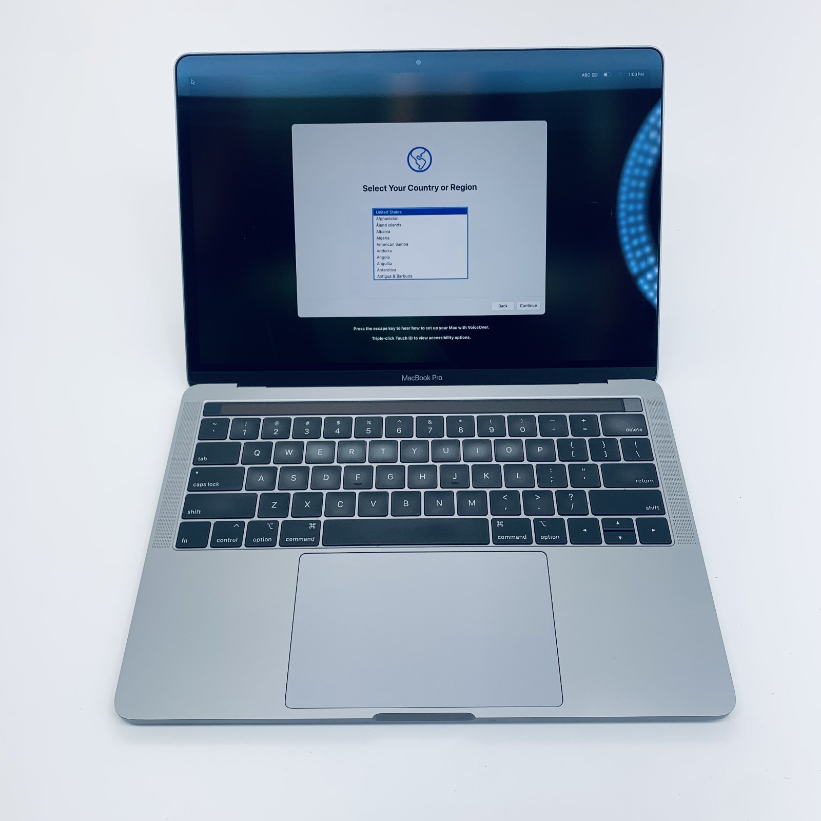 Apple MacBook Pro 13″ A1989 2019  i7 2.8Ghz 16GB 512GB Gray