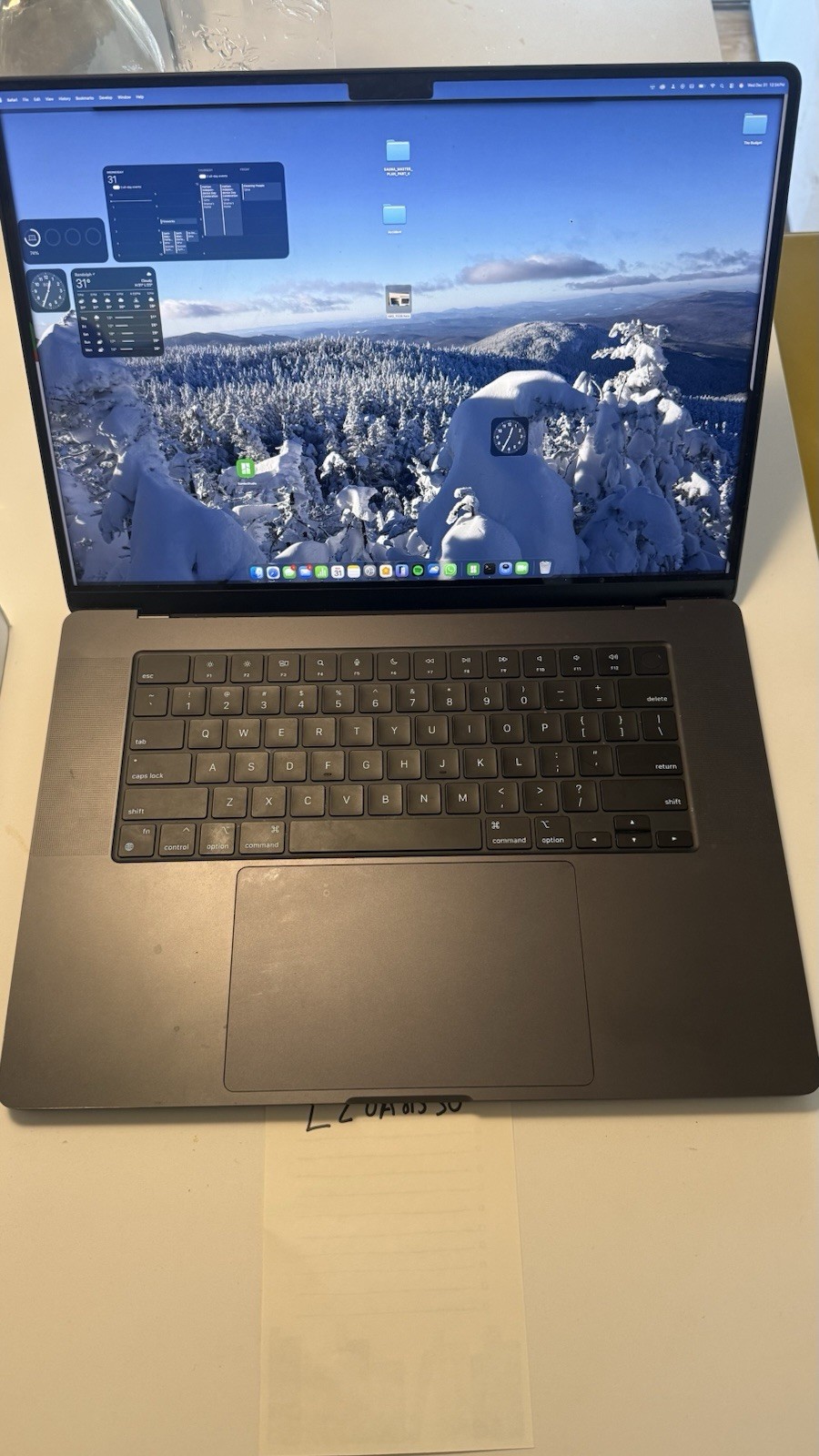 Apple MacBook Pro (16-inch, M4 Pro, 2024)-M4 Pro-24GB RAM-512GB SSD