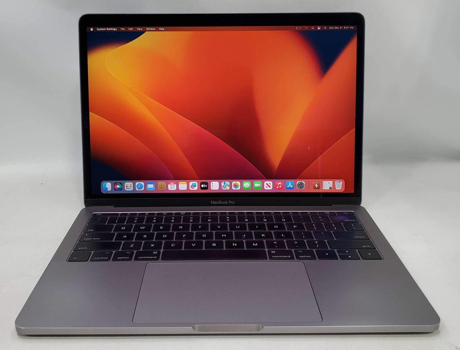 Apple MacBook Pro 2017 A1708 Core i7 @ 2.50GHz 256GB SSD 16GB RAM macOS Ventura