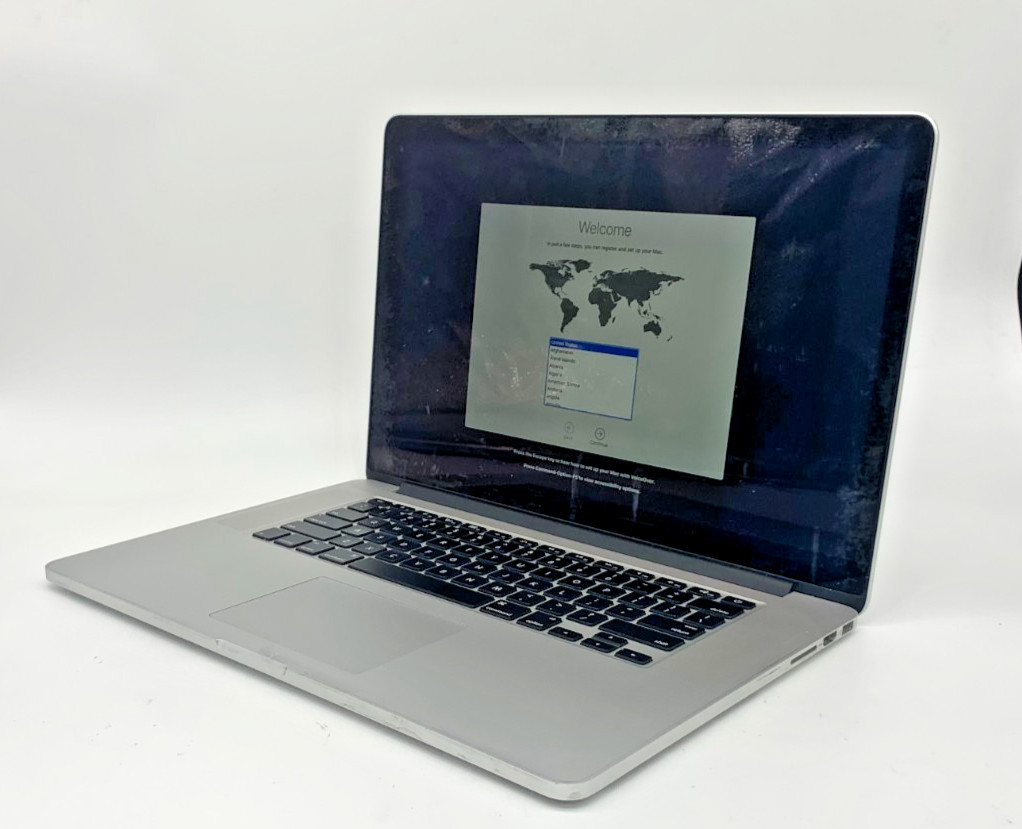Apple MacBook Pro 15″ 2014 A1398 i7-4870HQ 16GB DDR3 512GB SSD Slvr FAIR/See DES