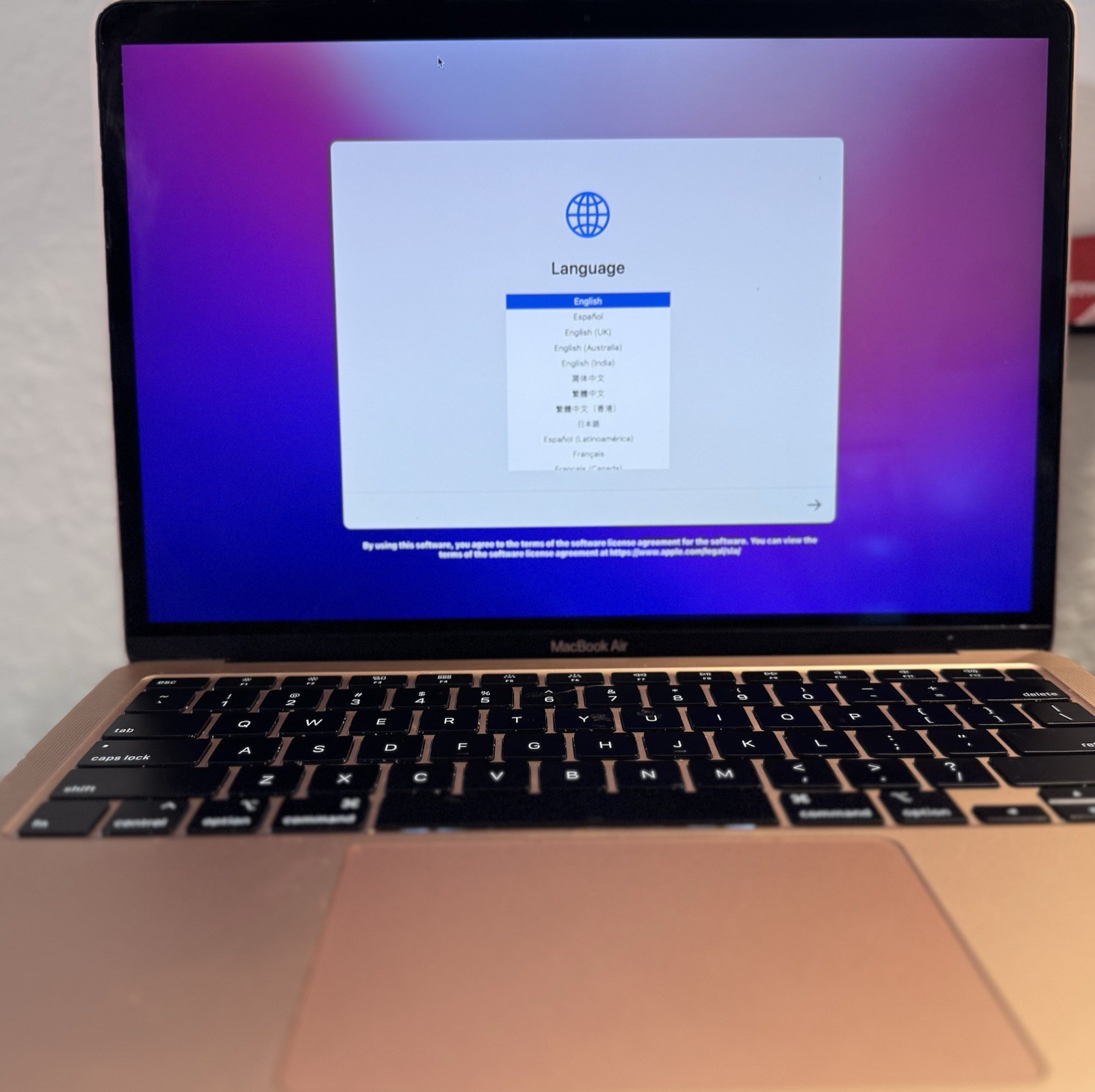 Wonderful Condition! Apple MacBook Air 13 Rose Gold Model A2179