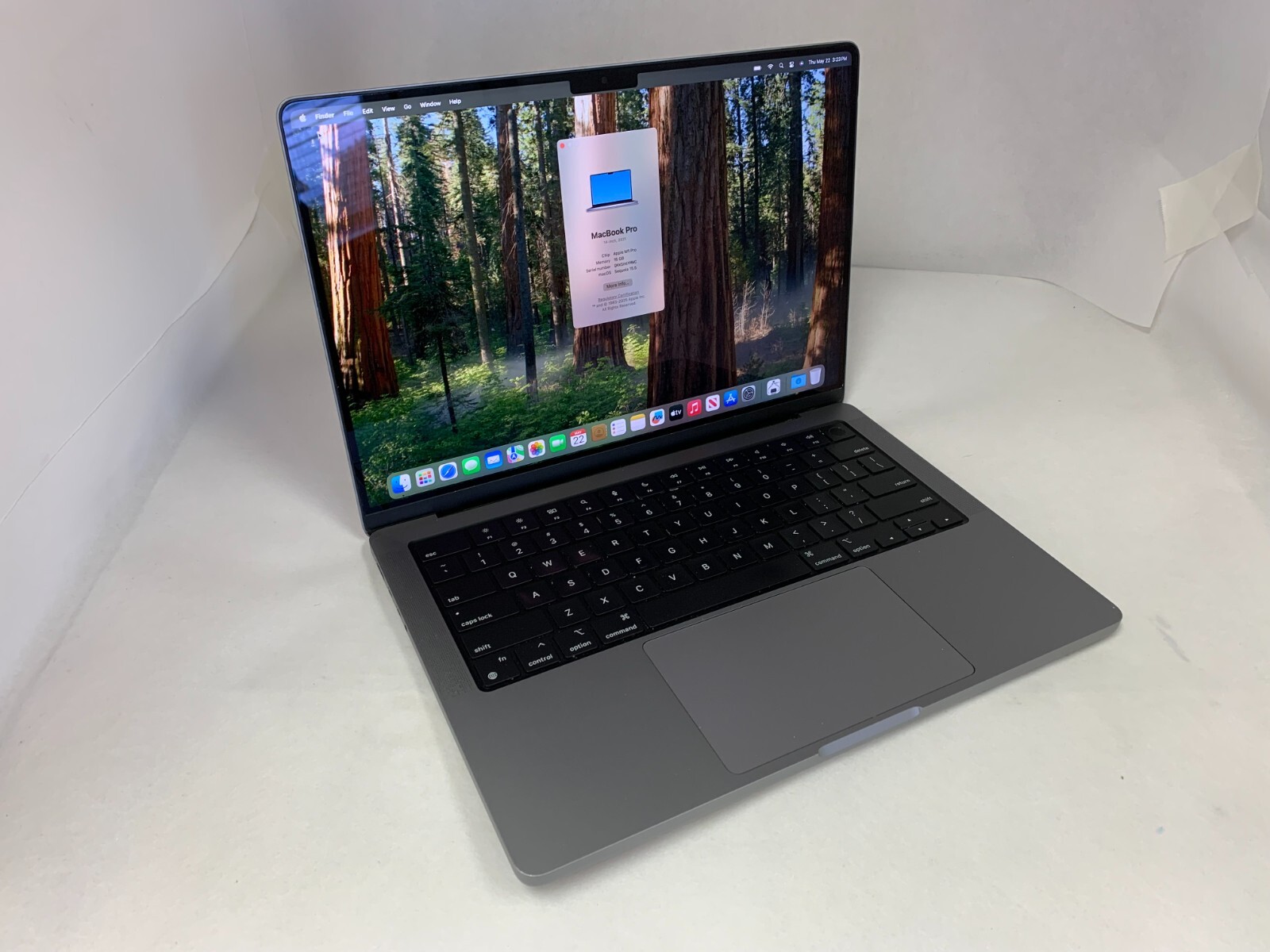 Apple Macbook Pro 2021 14″ M1 Pro 8C/14C 16GB RAM 512GB SSD macOS 15.5 Sequoia