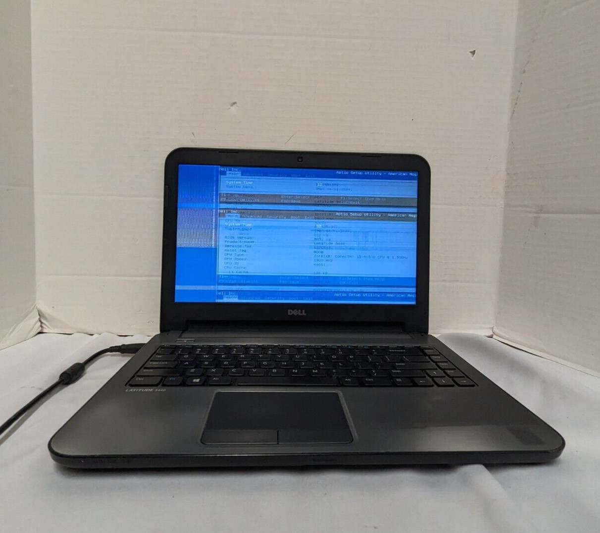 Dell Latitude 3440 15″ laptop intel i3 4030U 1.90GHZ 4gb ram no hdd