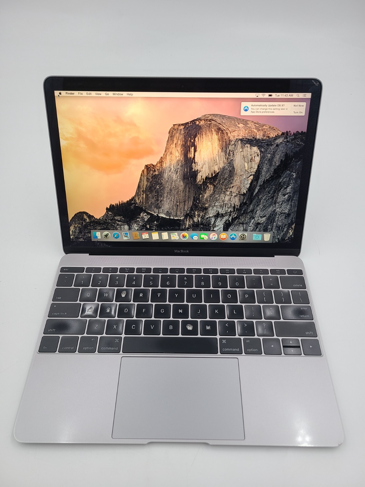 Apple MacBook Air 2015 12″ Intel Core M 1.20GHz 8GB Ram 500GB SSD OS X Yosemite