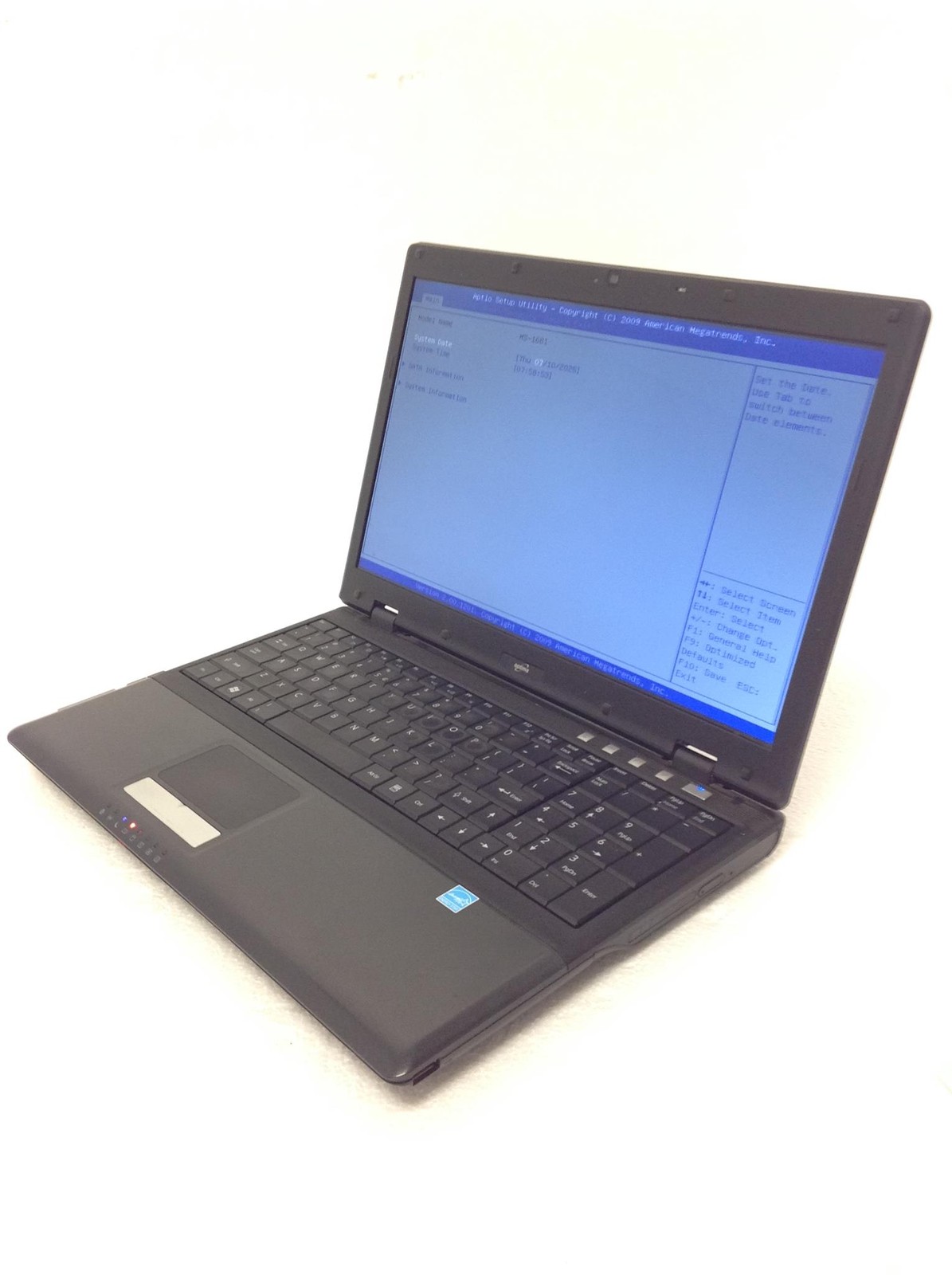 Optima MS-1681 15.6″ Notebook Laptop i5 M450 2.40Ghz w/ 275GB HD, 8Gb Ram,CD-RW