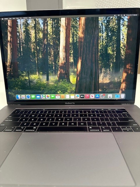 2018 Apple MacBook Pro 15″  Touch Bar i7 2.6ghz – Choose Specs – LCD Discolor
