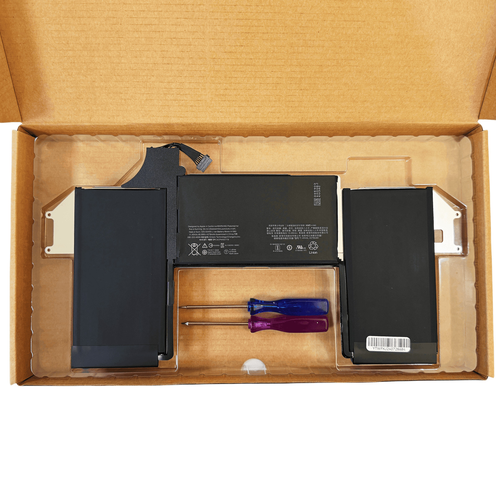 Genuine A1965 Battery for Apple Macbook Air 13″ 2018-2021 A1932 A2179 3184 3303