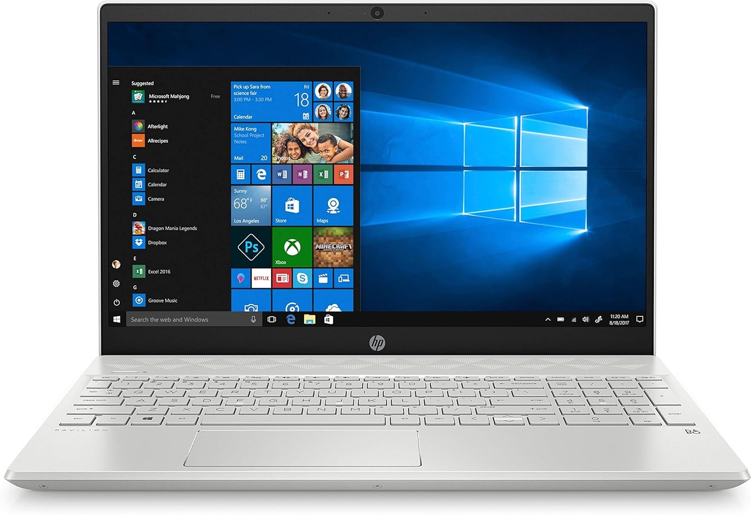 HP Pavilion – FHD Touch – i5-8265U – 8GB RAM – 1TB HDD – White – 15-cs2079nr